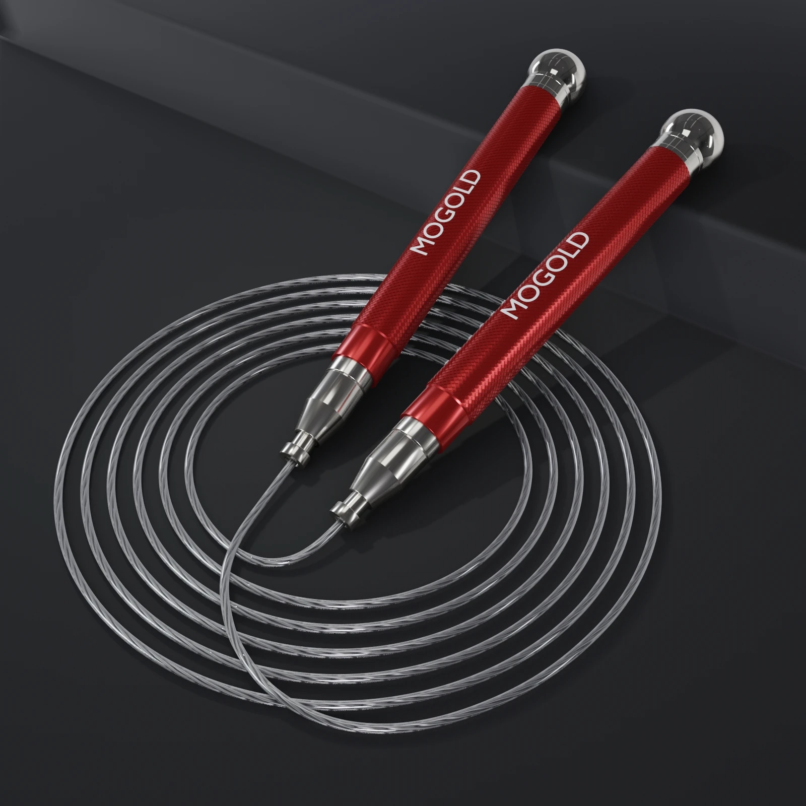 Aluminum Alloy Skipping Rope Double Bearing Design Adjustable Rope Length Aerobic Fitness Equipment Home Exercise General jump rope