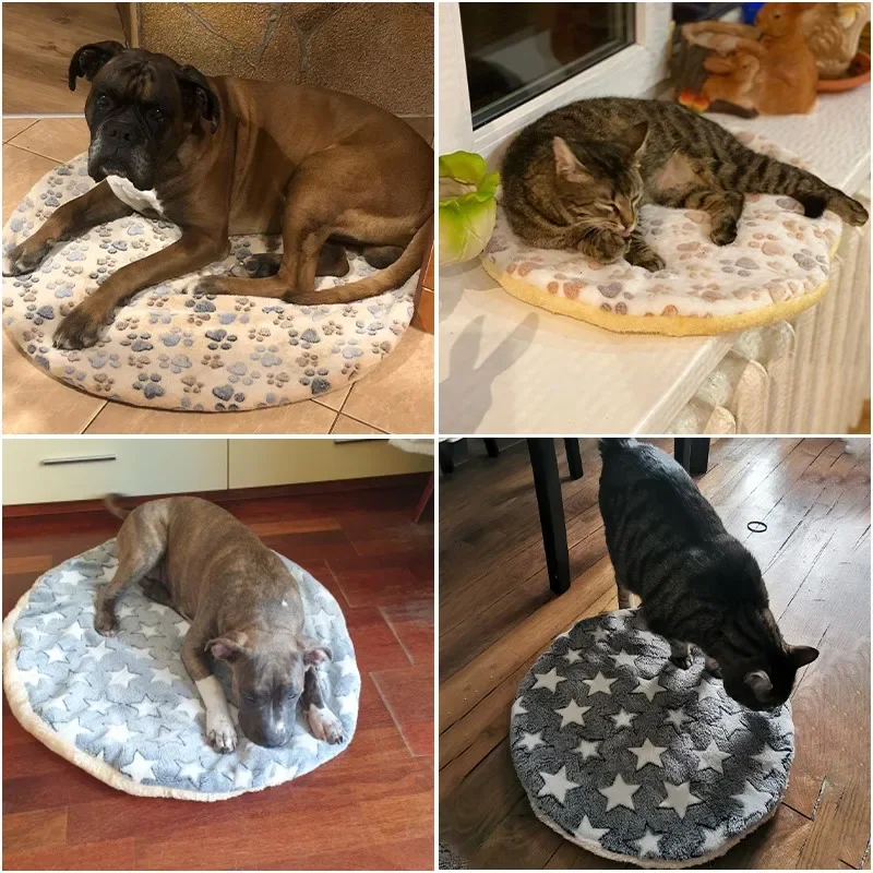 Pet Bed Mats Pet Sleeping Mat Kitten Puppy Nest Cushion Cat Accessories for Cats Small Dogs