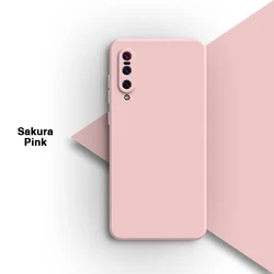 Luxurious Liquid Silicone Phone Case with Soft Camera Protection - Elegant and Durable Back Cover for Xiaomi 9 Explorer (Sakura Pink)