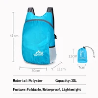 20L Unisex Lightweight Outdoor Backpack Waterproof Portable Foldable Outdoor Camping Hiking Travel Daypack Women Sport Bags 5
