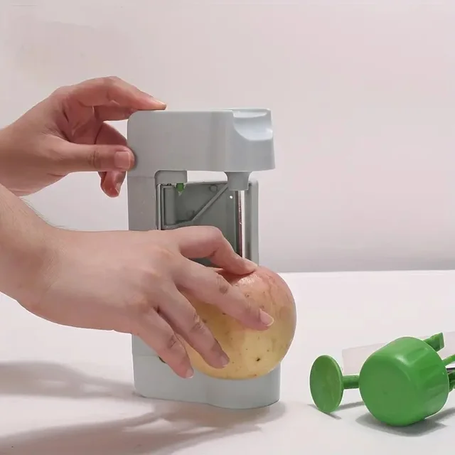 Manual Rotary Fruit and Vegetable Peeler, Multi-functional Safety Round Potato and Apple Peeler, Small Tool, Kitchen Accessories 3