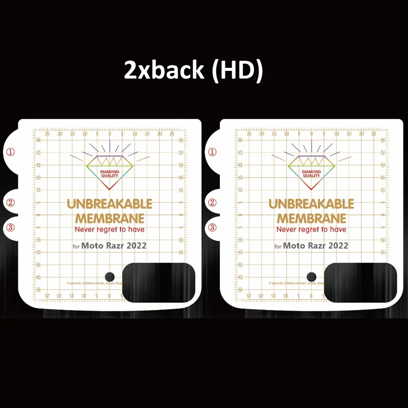 Hydrogel Film Soft Screen Protector - Transparent Clear Oleophobic Finish