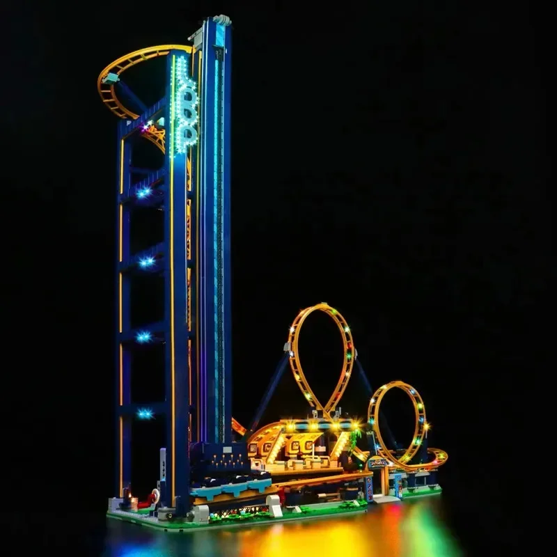 

3756 шт., Детский конструктор Парк развлечений, совместимый с 10303