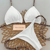 Color Triangle Bikini