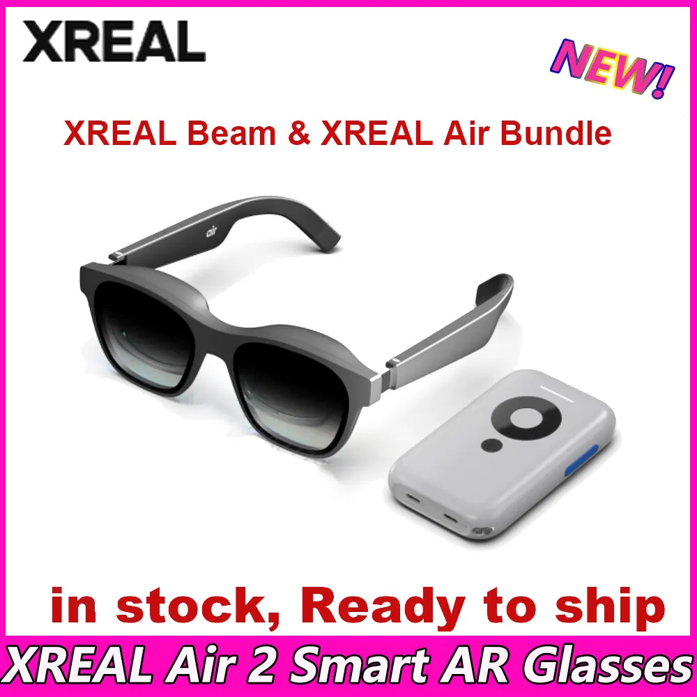 

XREAL Beam XREAL Air AR Glasses Nreal Portable 130 Inch Space Giant Screen 1080P View Mobile Computer 3D HD Private Cinema
