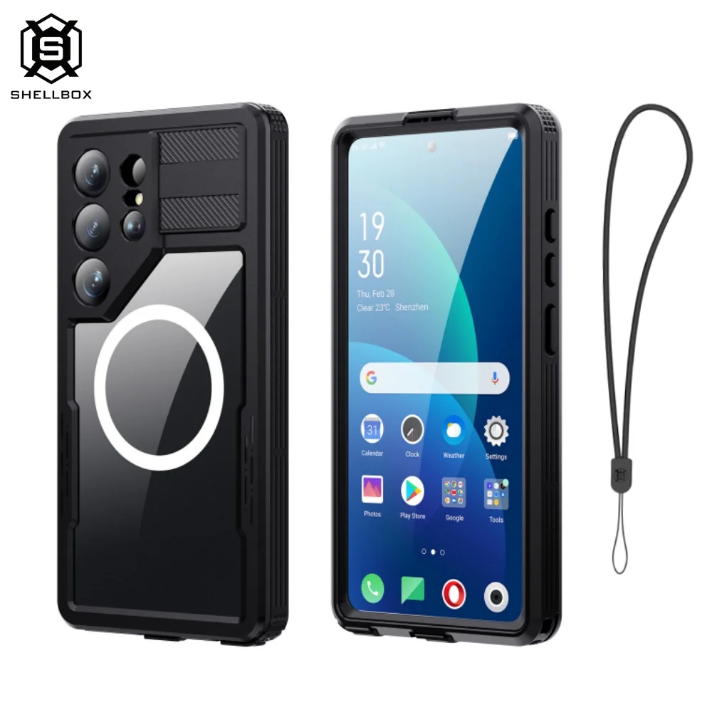 Shellbox Mars Waterproof & Bump-Resistant Phone Case - Full-Coverage Protective Cover