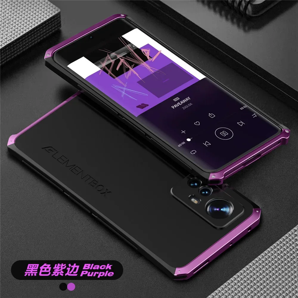 Durable Metal Armor Aluminum PC Phone Case Cover