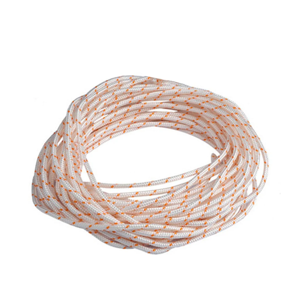 

4 Pcs Pull Starter Drawstring Handle Rope Set Solid Durable Parts For Lawn Mower Grass Trimmer Gardening Tools Accessories