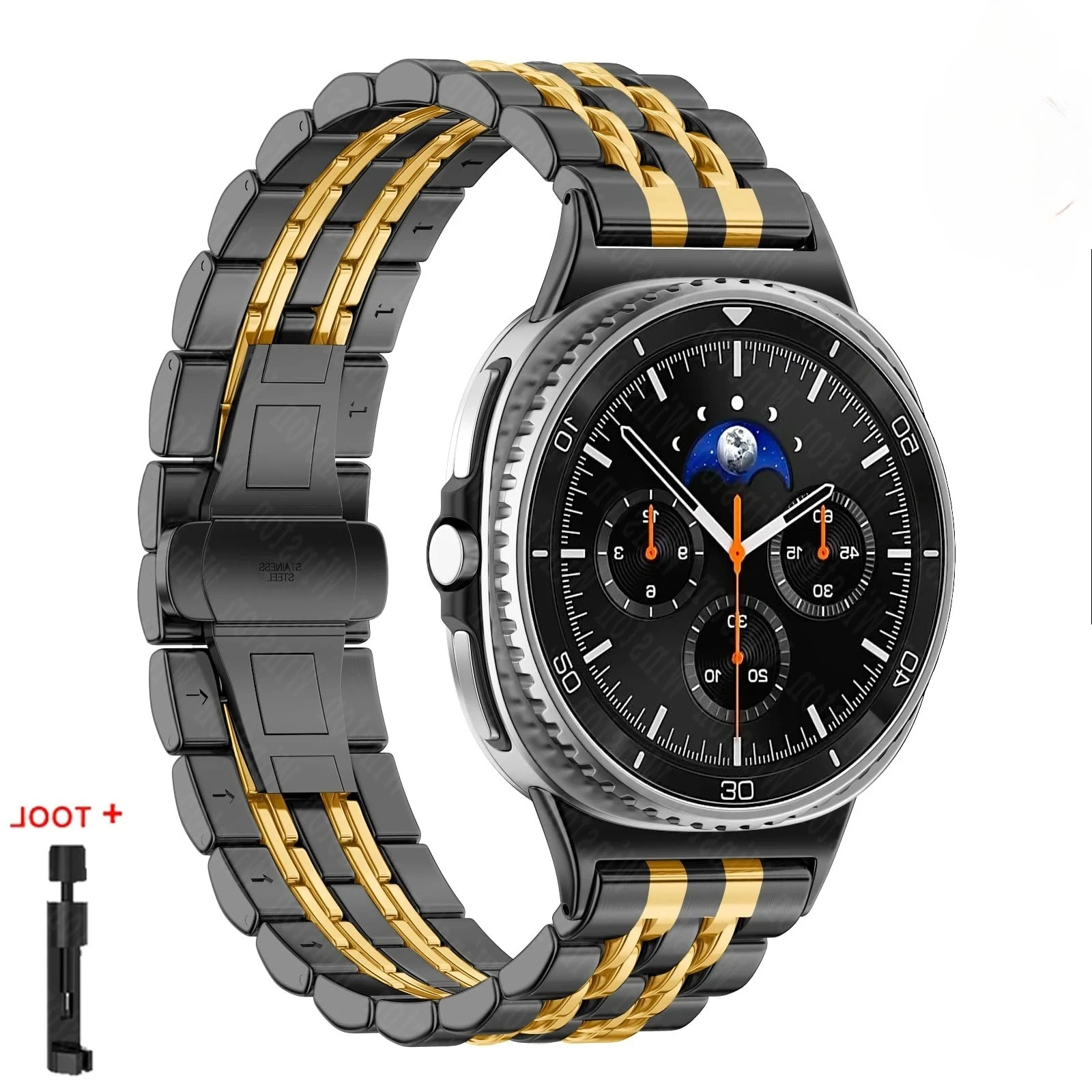 Premium Stainless Steel Metal Bracelet Wristband