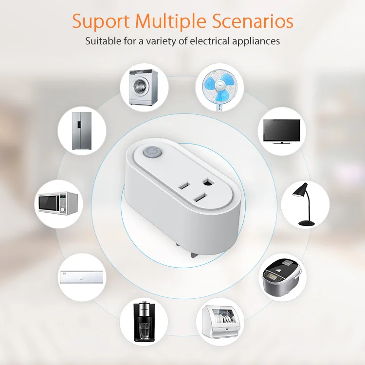 

NEO Apple HomeKit and ZigBee Intelligent American Standard Socket 15A with metering function NEO Graffiti Apple HomeKi