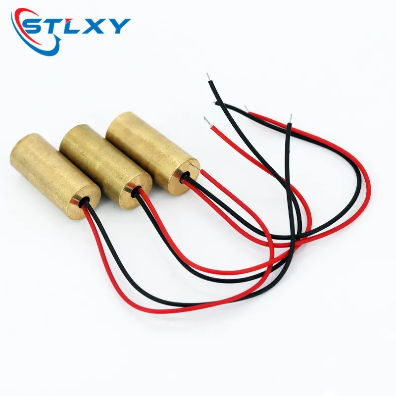 650nm 9mm 3V 50mW laser head red copper