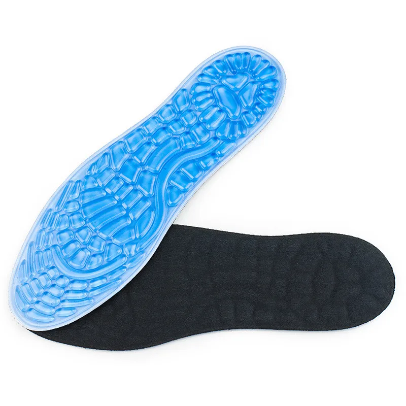 Silicone Gel Orthopedic Insoles Men Women Foot Care Protector Arch Support Shoe Pad Sport Running Gel Insoles Insert Cushion