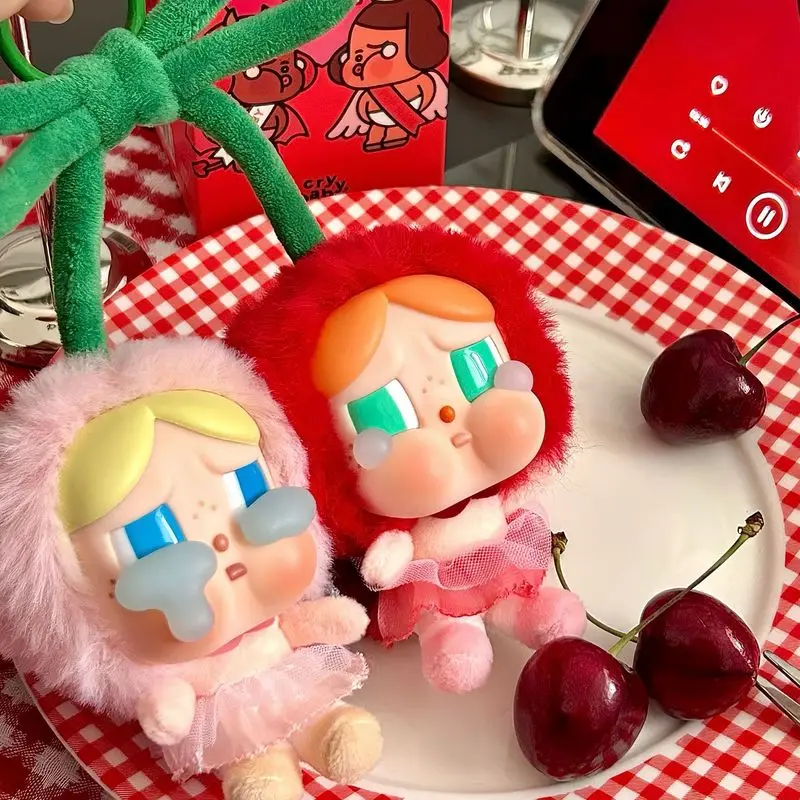 CRYBABY New Cherry Vinyl Style Twin Love Tears Series