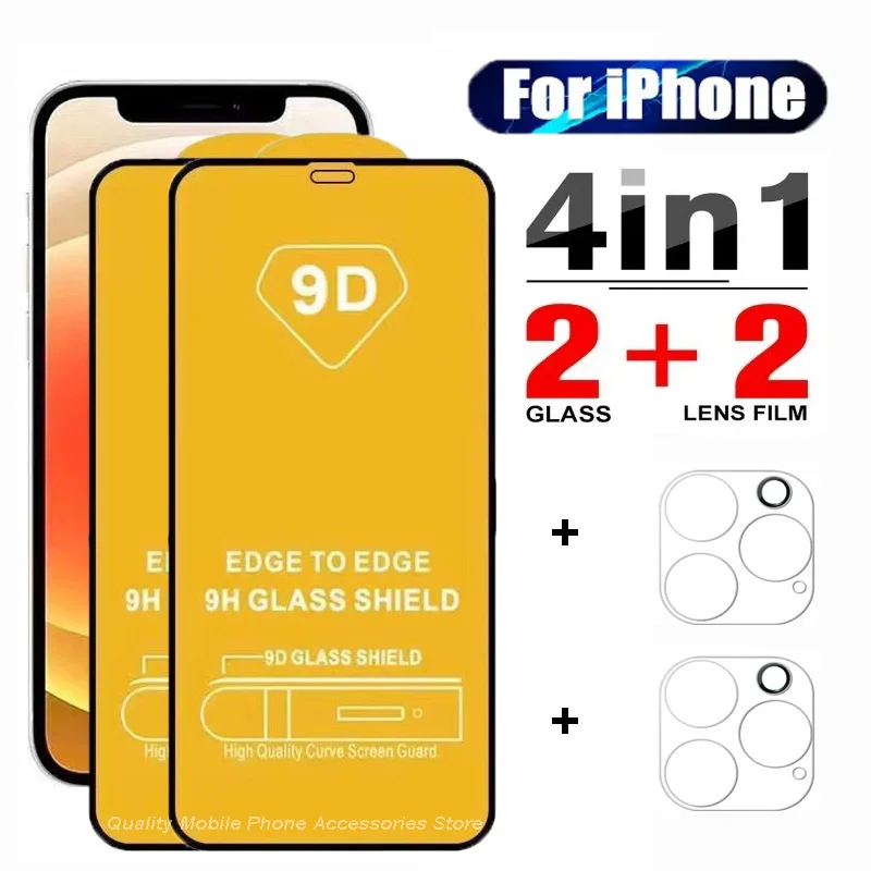 

Tempered Glass on IPhone 11 PRO MAX 12 13 Mini 14 15 Plus Lens Screen Protector for iPhone 15 14 Plus 11 12 13 Pro Camera Films