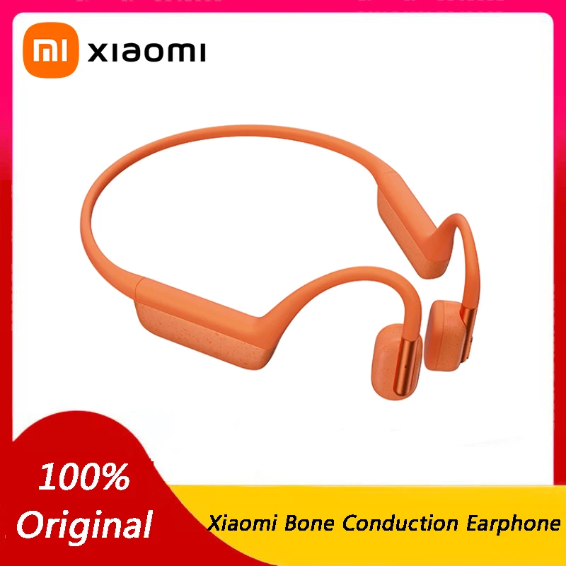 

Xiaomi Wireless Bone Conduction Headphones Bluetooth V5.2 Open-Ear Earphones Sports IP66 Waterproof Earbuds with Mic Newest