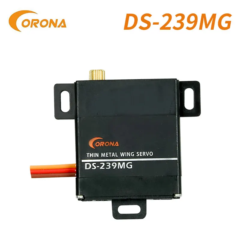 

Цифровой металлический тонкий планер Corona DS239MG, металлическая Шестерня 4,6 кг/сек/22 г RC, сервопривод для дистанционного управления полетом