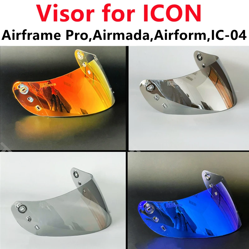 Helmet Shield Windshield For Icon Airframe Pro,airmada,airform,ic04