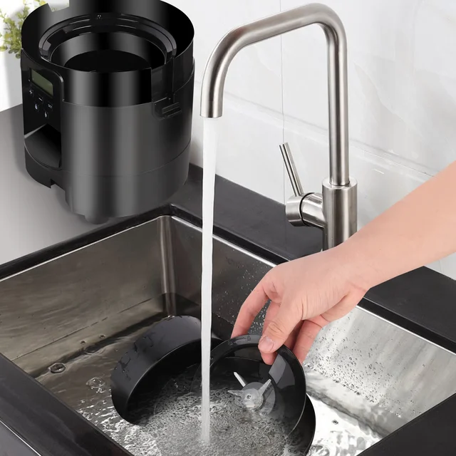 2L APP Control Automatic Pet Feeder Button Version Auto Cat Food Dispenser Smart Control Pet Feeder for Cats Dog Dry Food Bowl 4