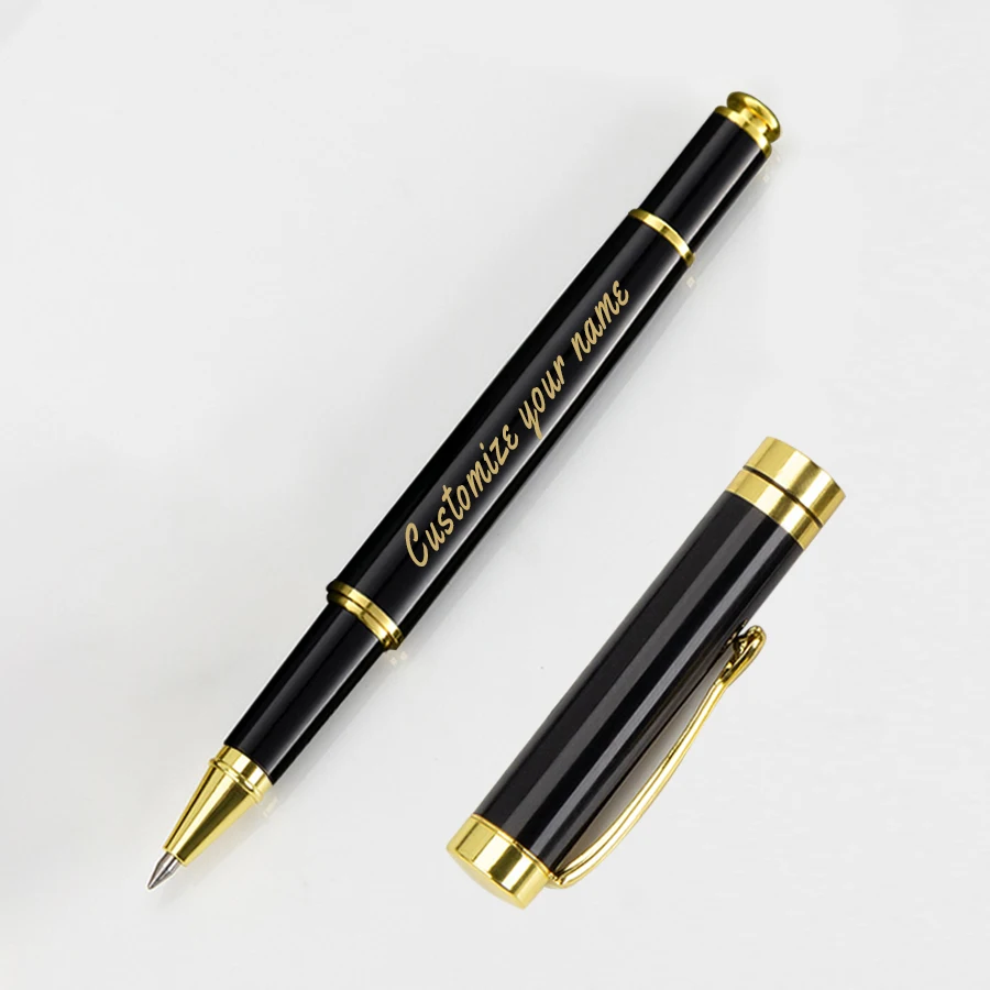 Customize Gold Color Text Gel Pens Engraving Metal Pretty School Student Supplies Office Accessories Writing Stationery 2024 1 S13f77bc93814418fb00bf11be766d4b3z