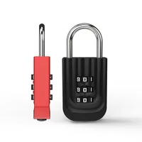 Бесключевой 3-значный комбинированный замок для путешествий, легкий рюкзак, замок для багажа, спортивный фитнес, уличное использование — изображение 6