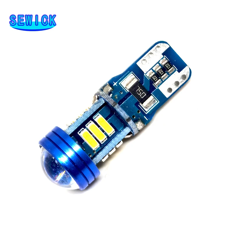 

200 шт., автомобильные фонари, 194, 501, 15SMD 4014