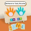 Finger Counting Math Toys for Toddler Montessori Educational Learning Number Blocks Toy Arithmetic Teaching Aids Kids Gift 3