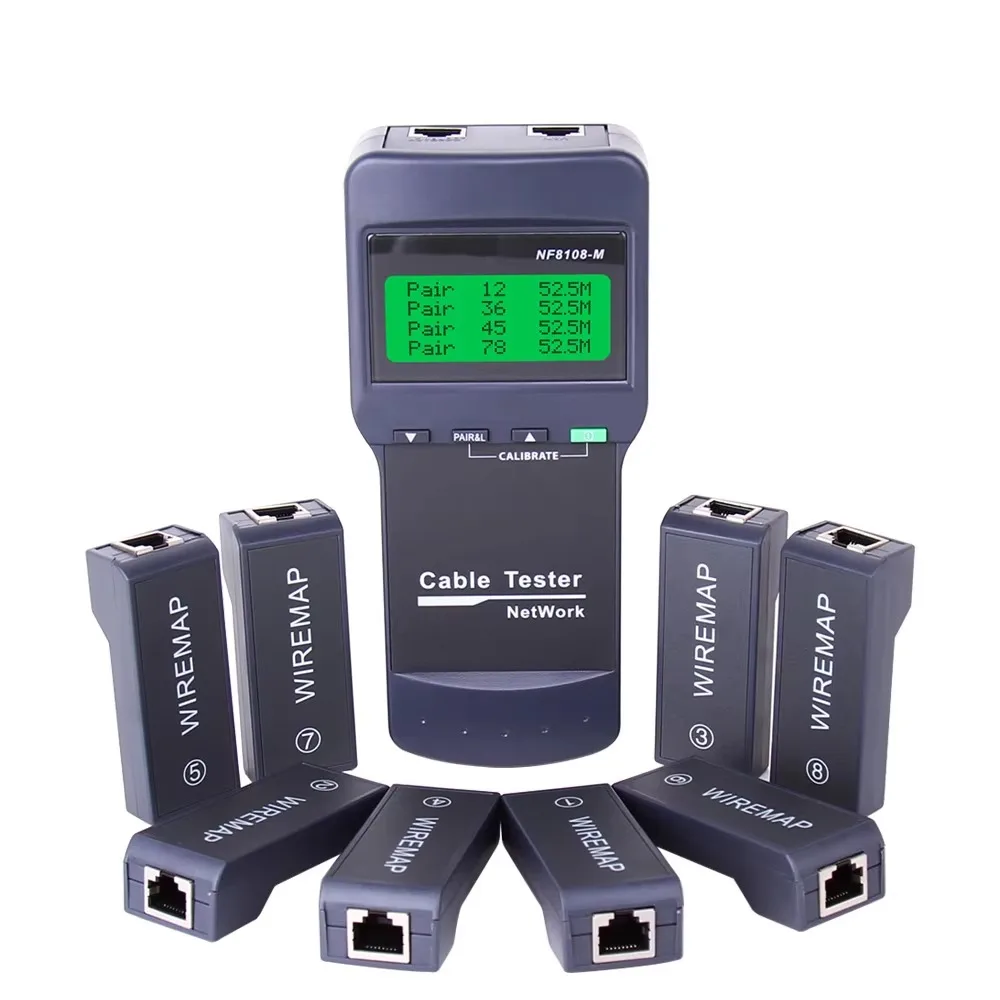 썬순트 NF-8108-M 네트워크 케이블 브레이크포인트 길이 테스터