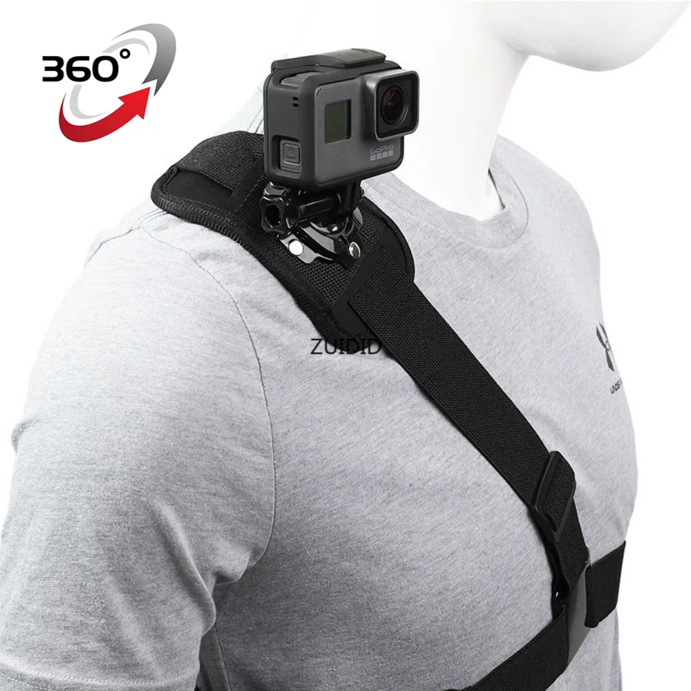 Go Pro Accessories 360° Shoulder Strap Mount Harness For Gopro Hero 11