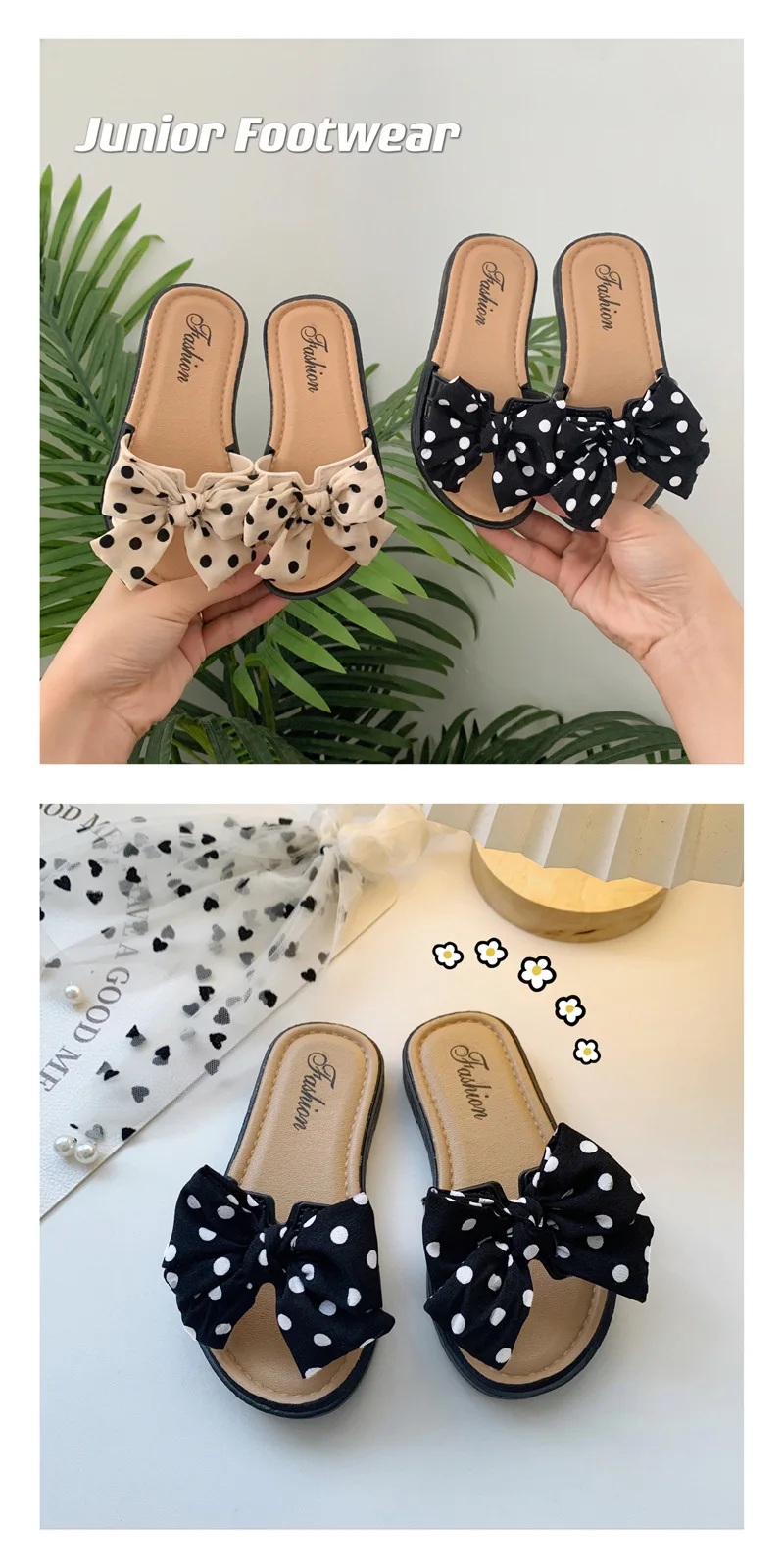 Description Picture 6 of itemSummer Girls' Sandals and Slippers Fashion Outdoor Wear Non-slip Cute Baby Girl Soft-soled Slippers Children's Slippers