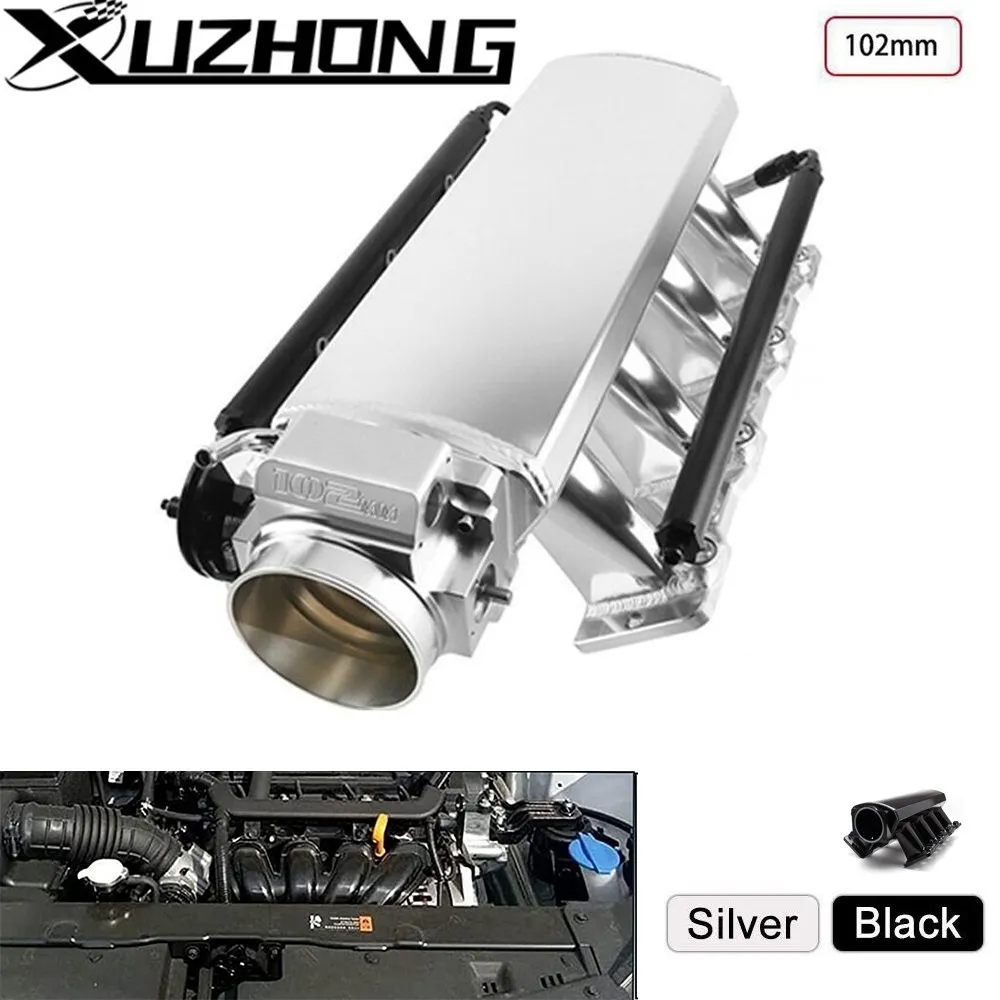 

Intake Manifold with 102mm Throttle Body Kit For Chevy Pontiac 4.8 5.3 6.0 6.2 LS LS1 LS2 LS6 GM Sheet Metal
