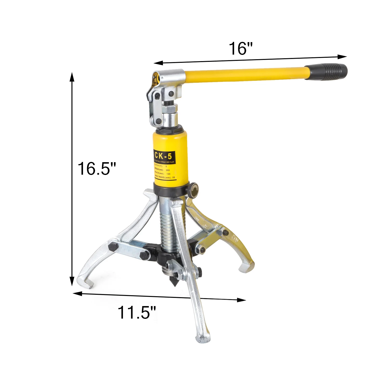 Extracteur De Roulement De Roue D'engrenage Hydraulique 5 Tonnes, Outil De  Séparation Deux Trois Mâchoires Réglables Avec Boîte Portable Pour Atelier  De Réparation - Outils Hydrauliques - AliExpress