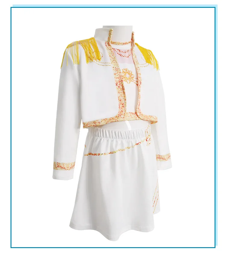 Kids K-Pop Demon Hunters Zoey Rumi Mira Costume Fancy Dress Cosplay Virtual Idol Movie Cosplay for Girls' Kids Halloween Carniva S13f7fff7a2f64d5d9592de957823a6f71