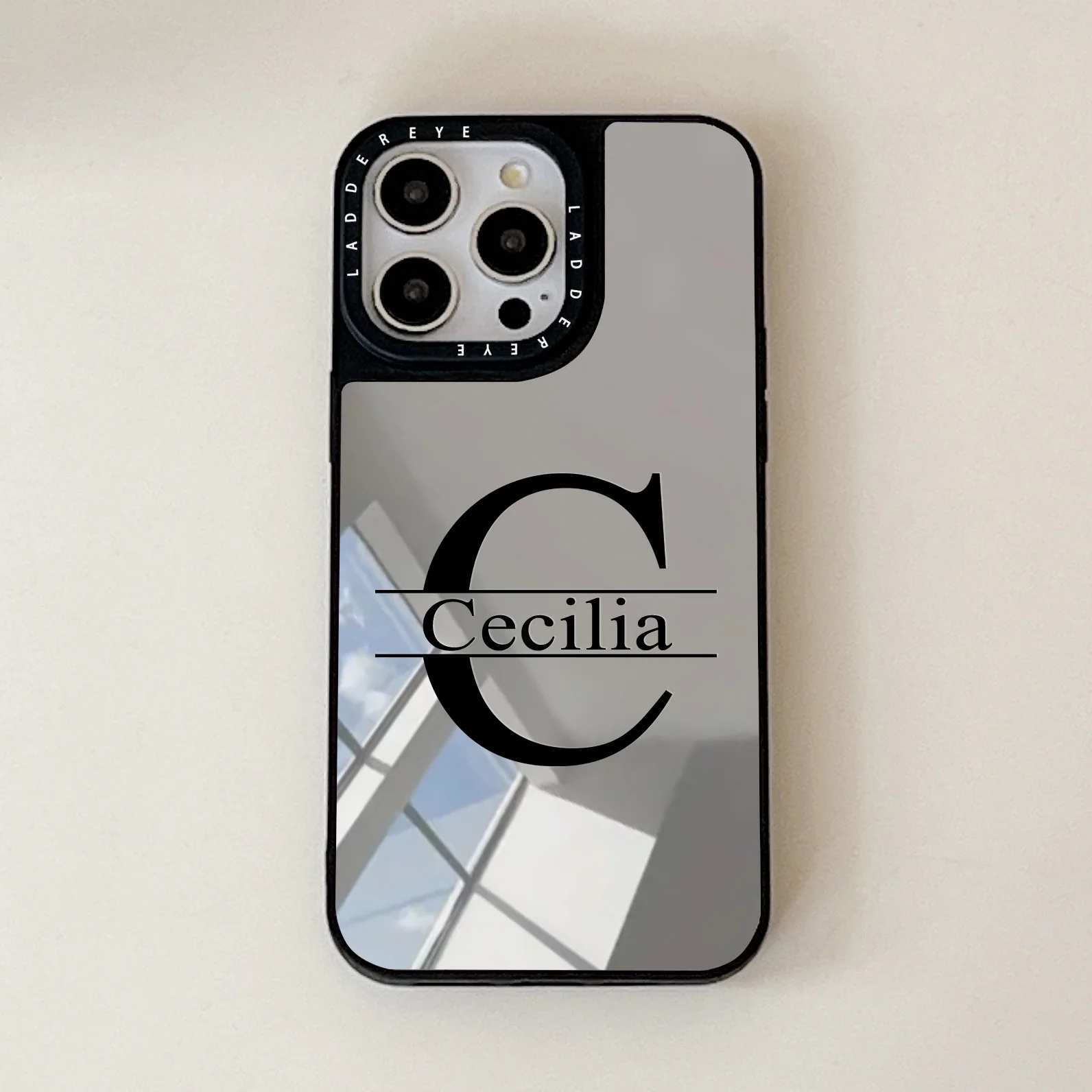 Personalized Custom Rose Name Case for iPhone 16 15 14