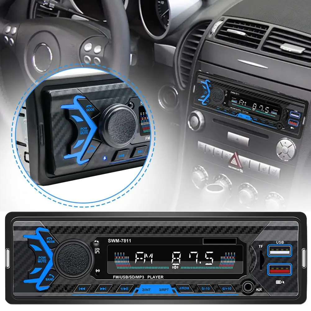

Автомобильный MP3-плеер с поддержкой Bluetooth и быстрой зарядки