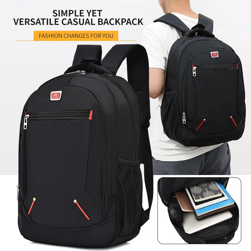 New Style Backpack for Men, Large Capacity Casual Backpack, Multi-Functional Business Trip Computer Bag, Medium to Large School Bag