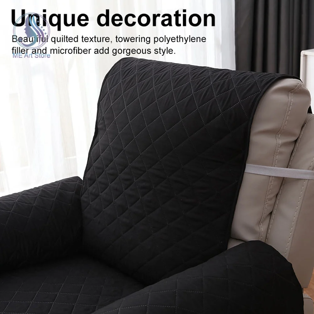 Home Recliner Sofa Cover for Dogs Pets Kids Anti-Slip Washable Couch Cushion Slipcover Anti-wear Armchair Furniture Protector 4
