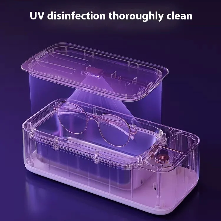 Machine Cleaning Machine Stainless Steel Home Glasses Lenses Disinfection Timing Jewelry Braces Makeup Brush Uv Sterilization