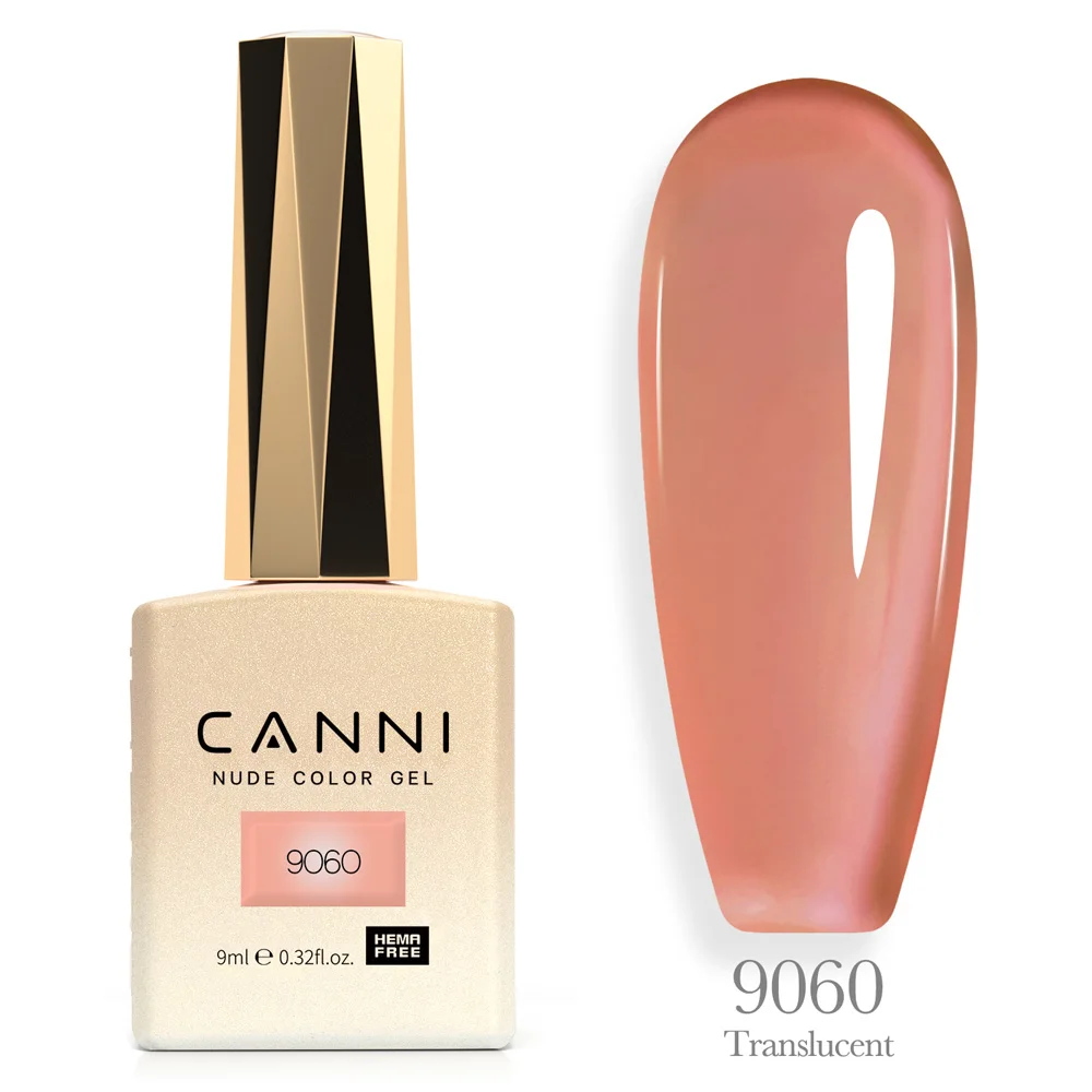 Canni HEMA-Free TPO-Free Transparent Nude Jelly Nail Gel Lacquer - 9ml