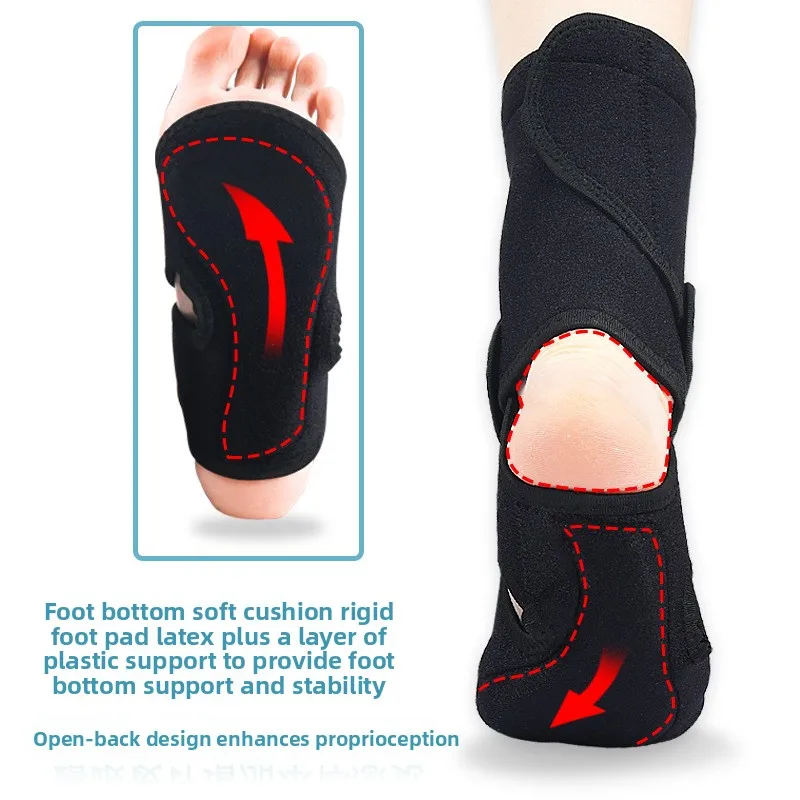 1PC Drop Foot Brace with Arch Support  Ankle Brace for Walking Spinal Cord Injury Relief Adjustable Braces Rehabilitation Use