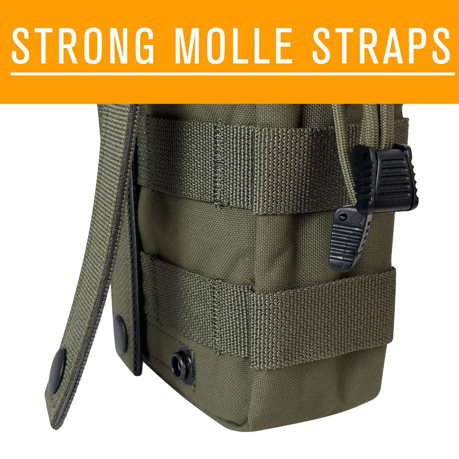 UNIONTAC Molle Pouch 500D Nylontasche Multifunktions-Werkzeugtasche Taktische wasserabweisende EDC-Tasche Taktisches Taschenzubehör – Detail 7
