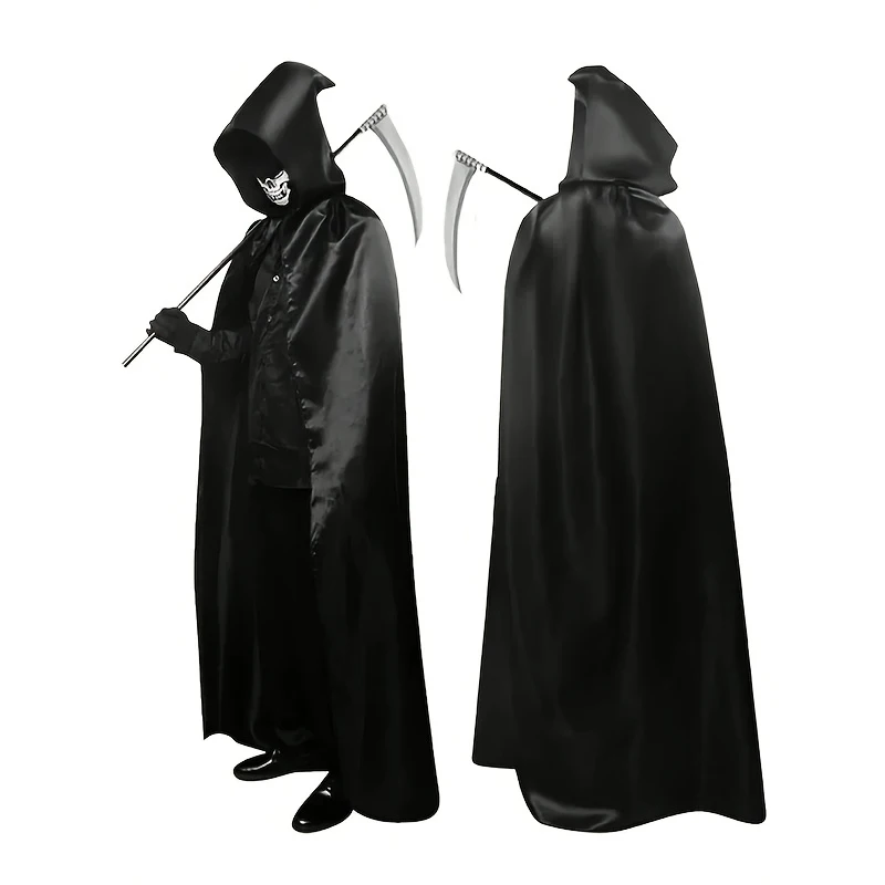 Halloween Wicked Witch Cloak with Hat