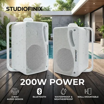 3.5 Inch Outdoor Speaker with Bluetooth 1