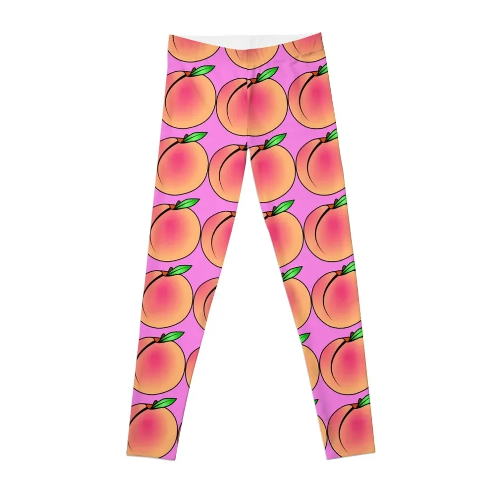 Sweet Fresh Juicy Peach Leggings Camicie Sportive Palestra Golf Wear Leggings Da Donna
