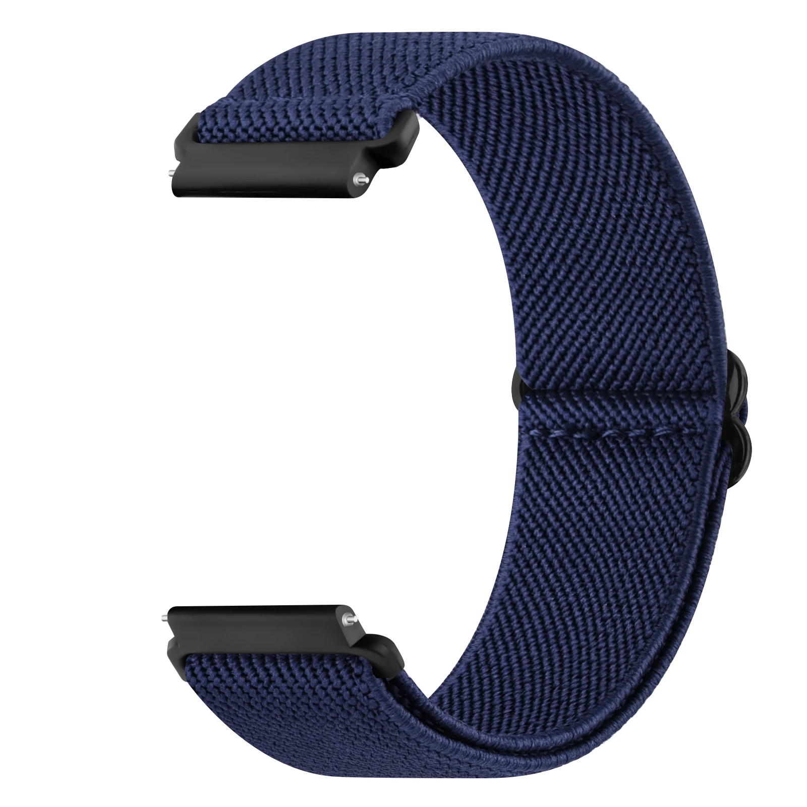 Elastic Nylon Sport Strap, 20mm/22mm - Versatile and Comfortable Band for Smartwatches