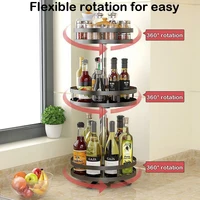 Rangement de cuisine rotatif T1, accessoires de cuisine, stockage d'épices, stockage propre T1, rotatif à 360 2