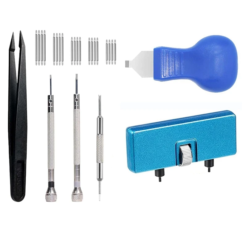 

26Pcs Watch Battery Replacement Tool Set Kit Watch Repair Kit Watch Back Remover Tool, Watch Case Opening Pry
