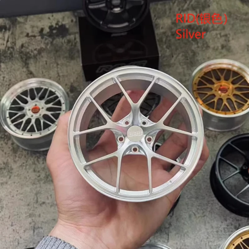 RAYS Metal Wheel RID Aluminum Alloy Simulation Forging Wheel Desktop Ornament