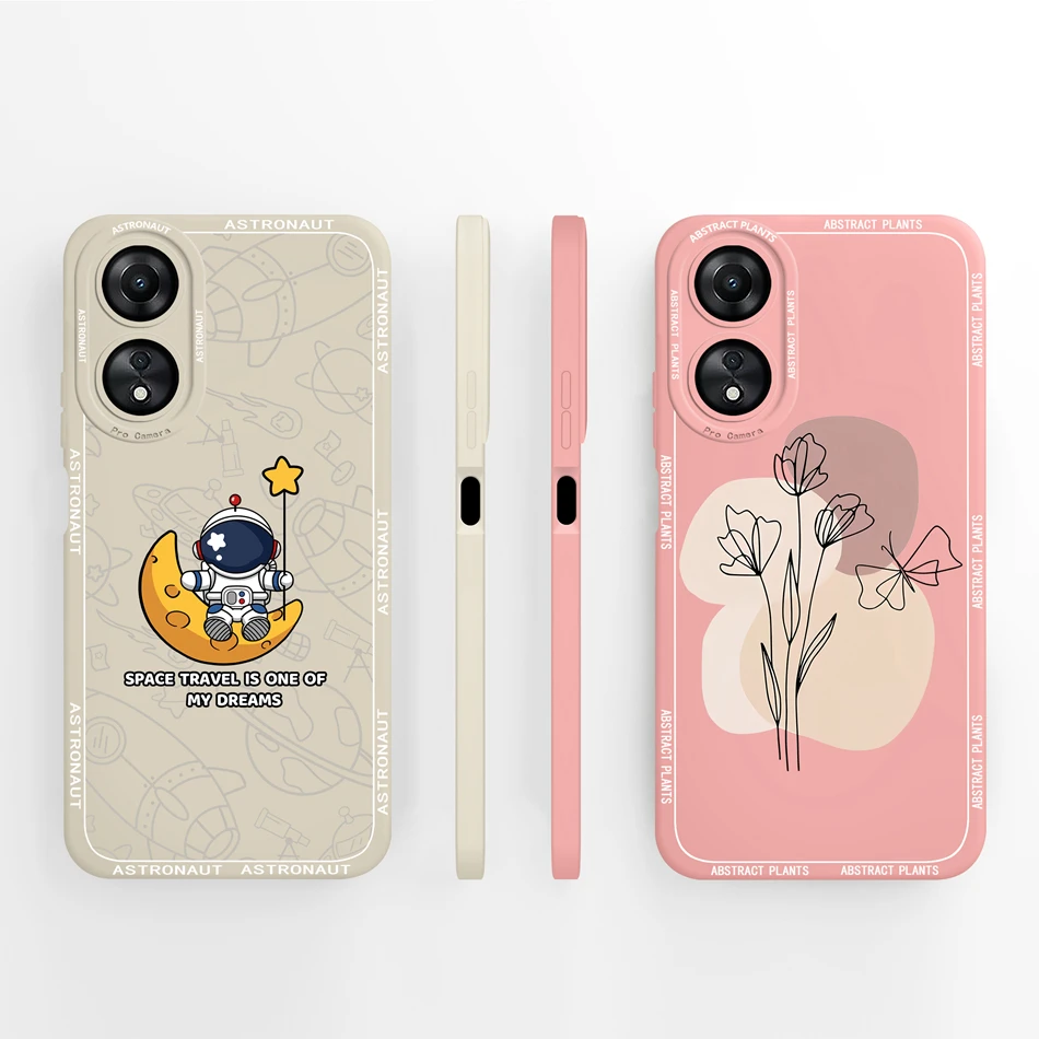 Creative Camera Protection Soft Liquid Silicone Phone Case - Durable Back Cover
