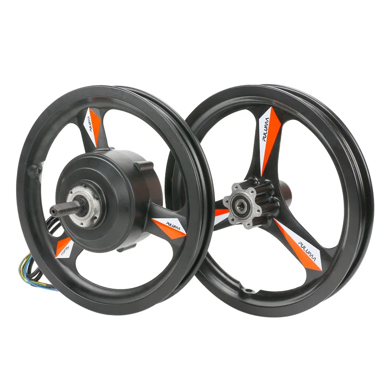 14inch High Speed Gear Motor+Magnesium Alloy FRONT Wheel 36v48v250w350w Folding Bike Electric Scooter Motorbike MTB DIY Part high quality car alloy wheel 15 16 17 pcd 5x114 3 aluminum alloy wheels