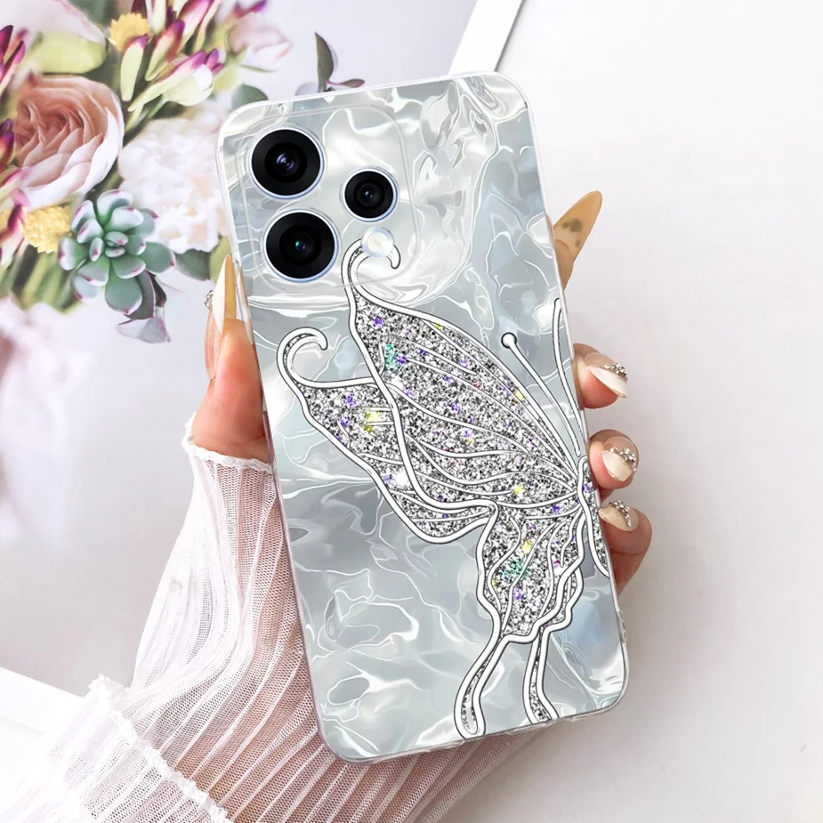 Colorful Flowers Painted Soft Slim Phone Case